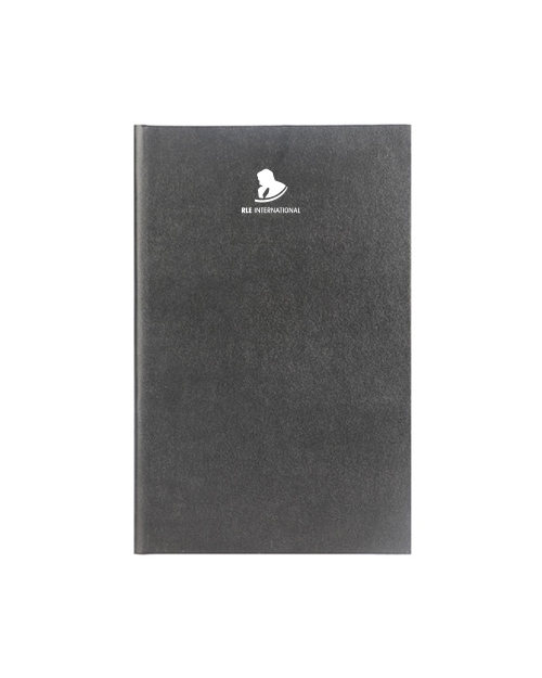 Ebony Notebook- Black- A5- 96 Sheets